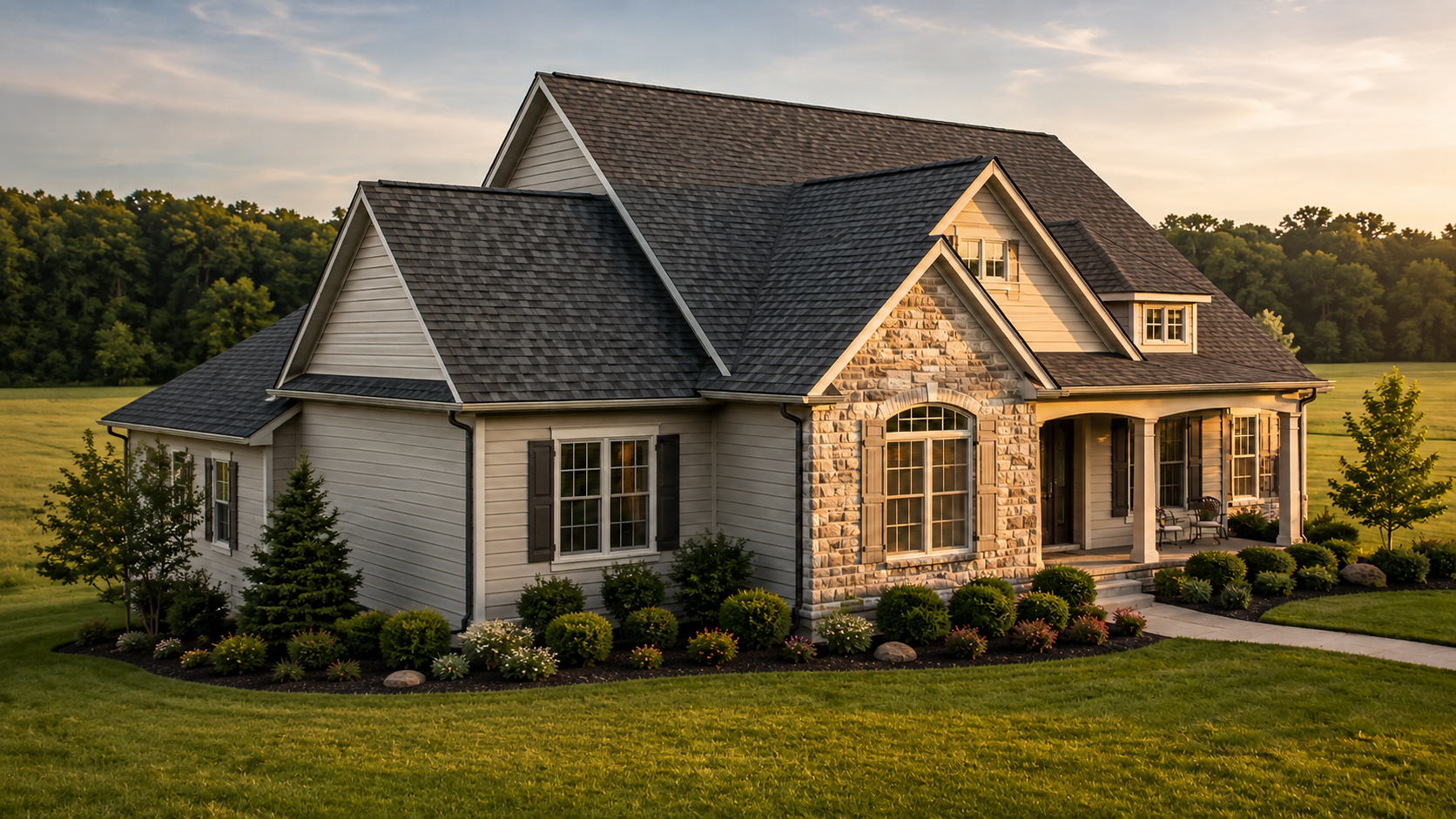 A well-maintained Southern Illinois home with an architectural-shingle roof